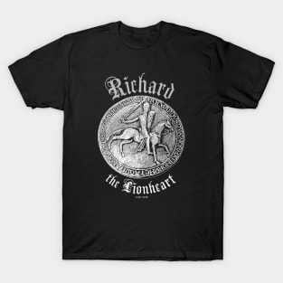 Richard the Lionheart-King-England-Crusader T-Shirt